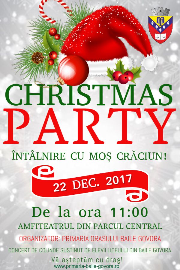 Christmas Party - intalnire cu Mos Craciun hristmas Party - intalnire cu Mos Craciun