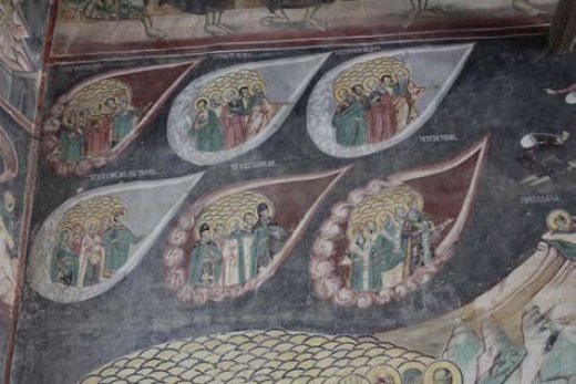 03 Pictură murală, Biserica Urșani