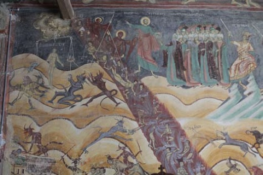04 Pictură murală, Biserica Urșani