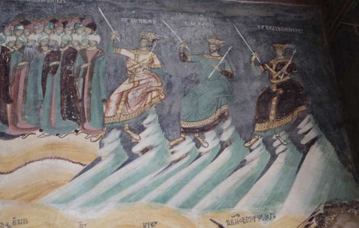 05 Pictură murală, Biserica Urșani