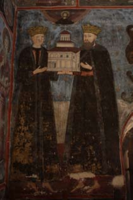 04 Pictură murală, Bolniţa Adormirea Maicii Domnului
