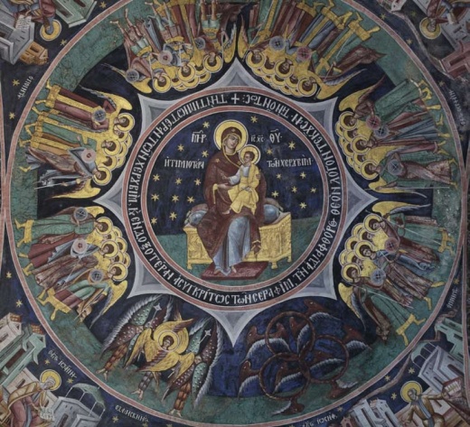 08 Pictură murală Biserica Sf. Împăraţi Constantin și Elena