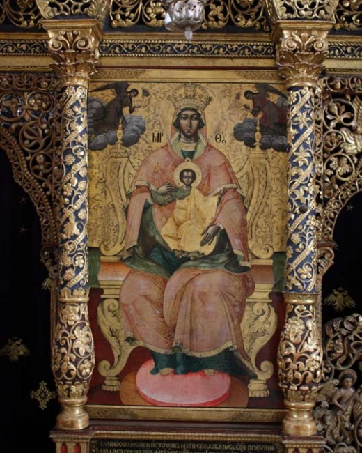09 Detaliu altar, Biserica Sf. Împăraţi Constantin și Elena