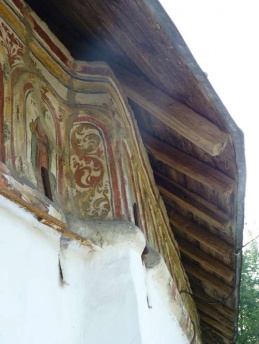 04 Detaliu brâu superior, Biserica Covrești